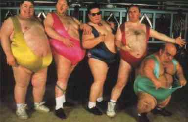 Chippendales Striptize grubasy