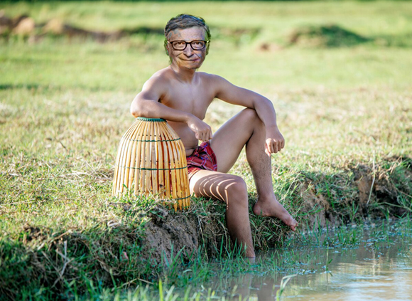 Bill Gates w trudnych waru8nkach