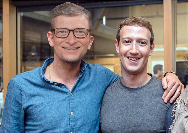 Bill Gates i Zuckerberg